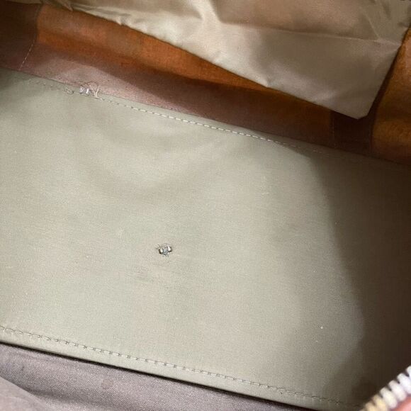 L.L. Bean Vintage Distressed Monogramed Duffle Bag - Picture 12 of 14